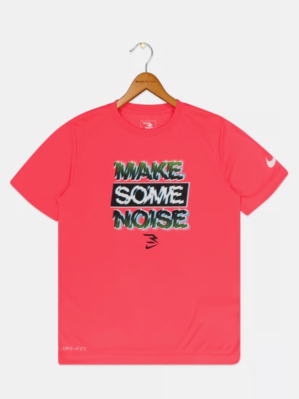 Nike Make Some Noise Graphic Tee - Hot Pink 10-12 yrs